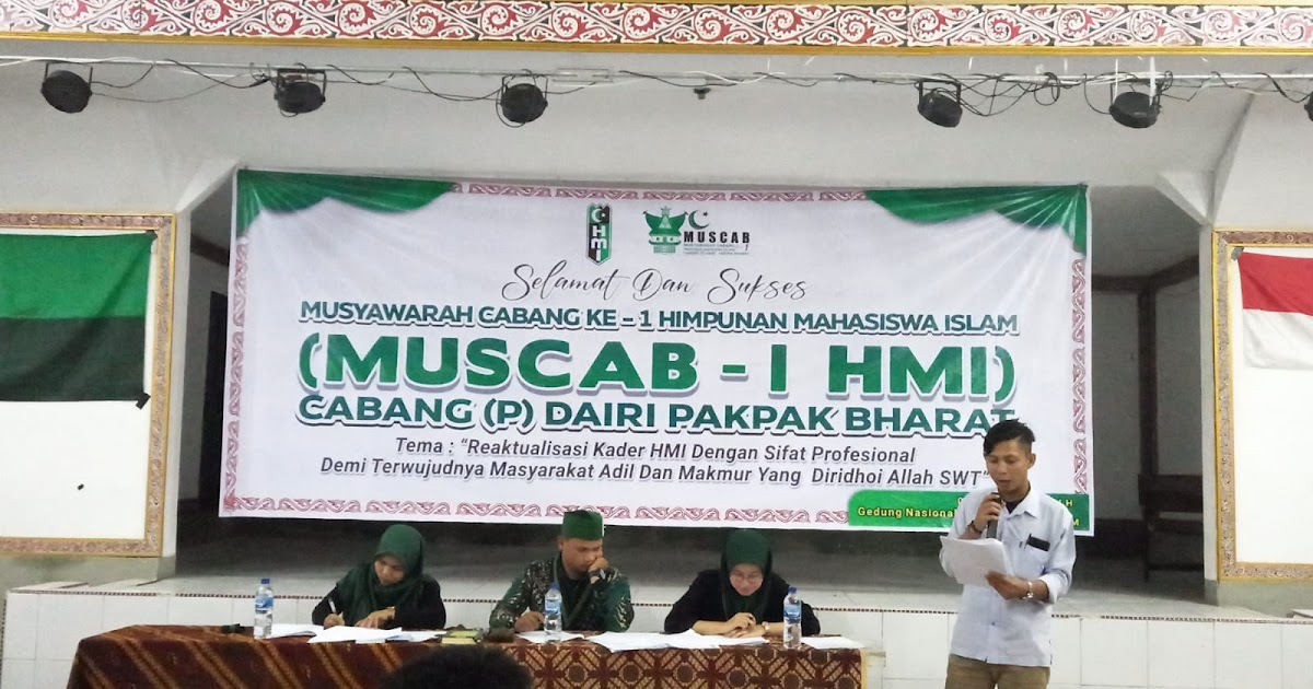 HMI Kota Tenggarong Gelar Musyawarah Cabang